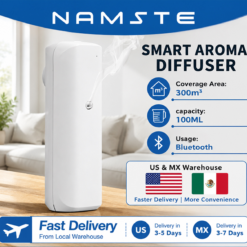 Home And You Fragrance Diffuser - NAMSTE Aromatic Oil Diffuser Bluetooth Fragrance