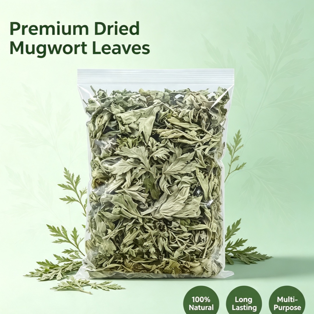 Home Fragrance That Lasts Long - Organic Dried Artemisia Argyi Leaves Natural