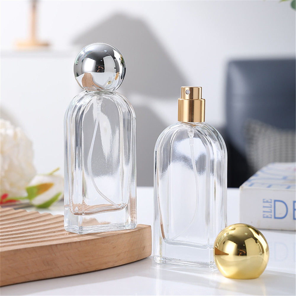 Home Fragrance Room Spray - Spray Bottle Transparent Glass Bottle Refillable