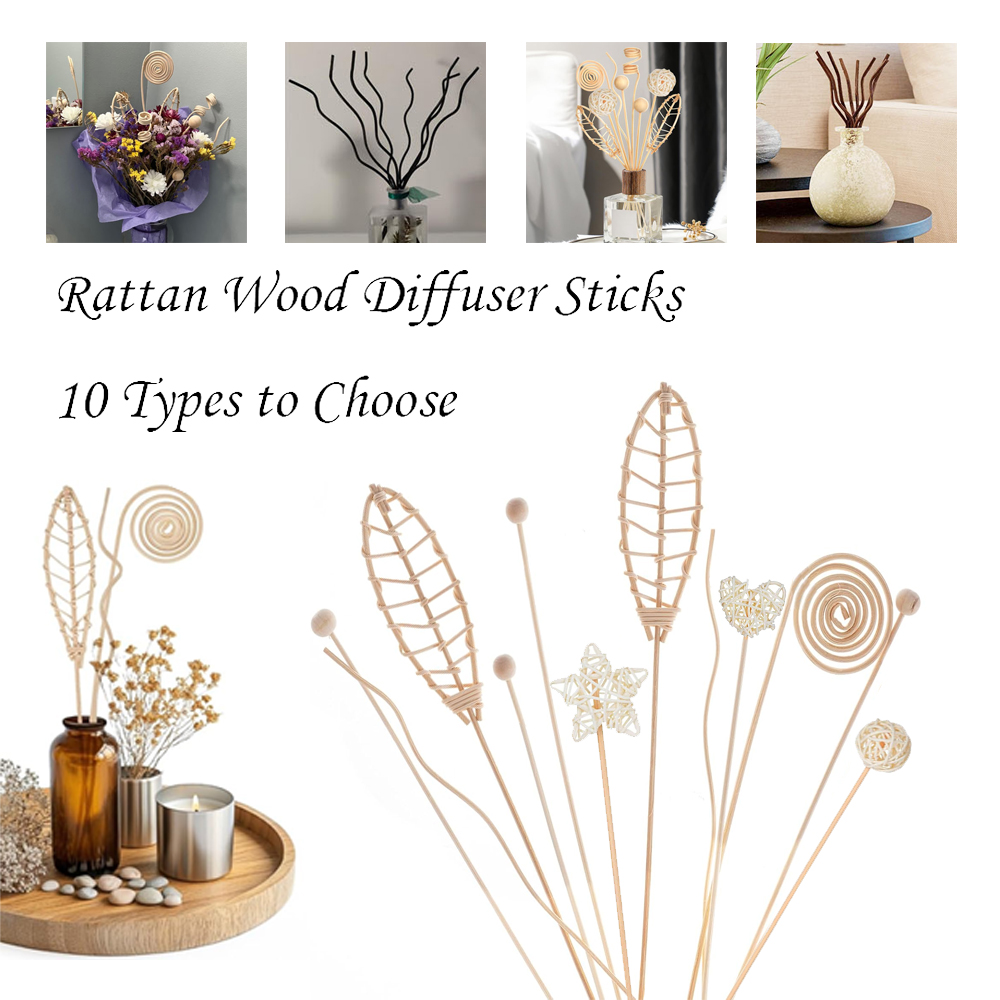 5/15Pcs Long Wavy Rattan Reed  - Home Fragrance Diffuser Refills review and price