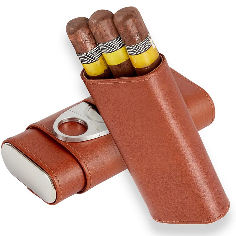 Cigar Case Travel Humidor Kit  - Home Fragrance Maple Walnut review and price