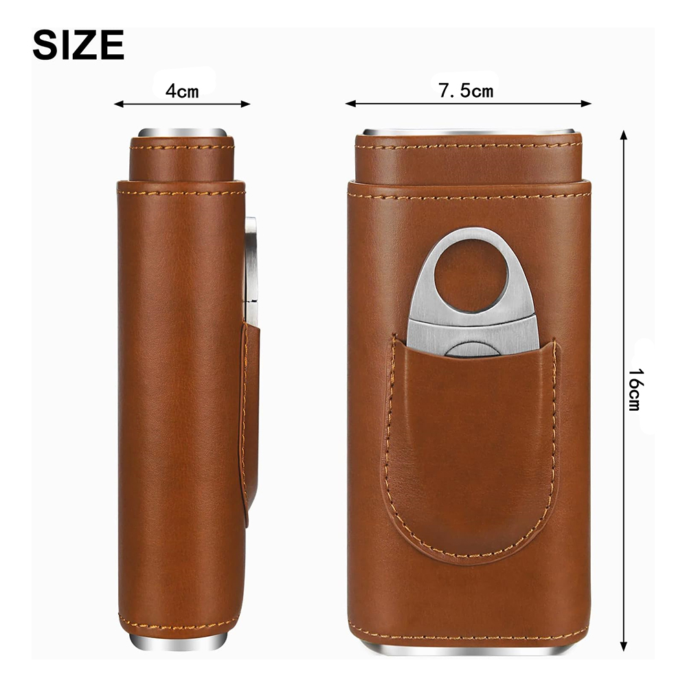 Cigar Case Travel Humidor Kit  - Home Fragrance Maple Walnut review and price