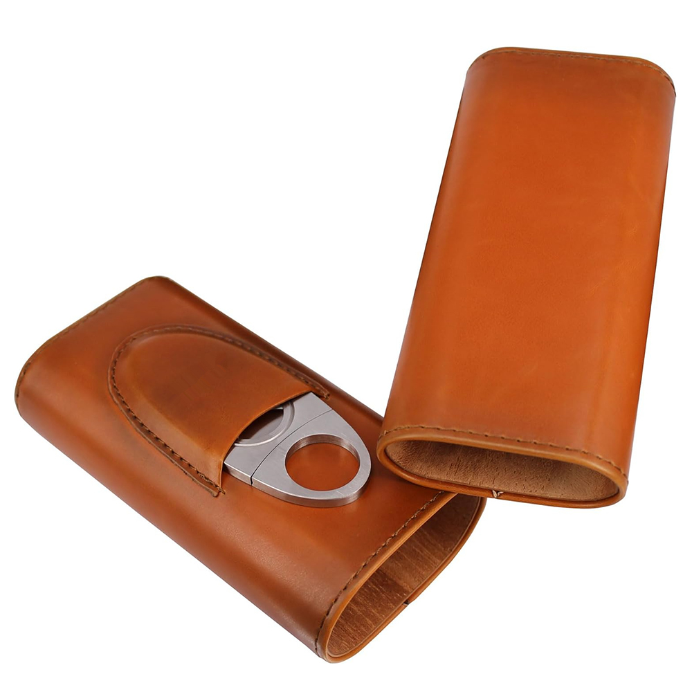 Cigar Case Travel Humidor Kit  - Home Fragrance Maple Walnut review and price