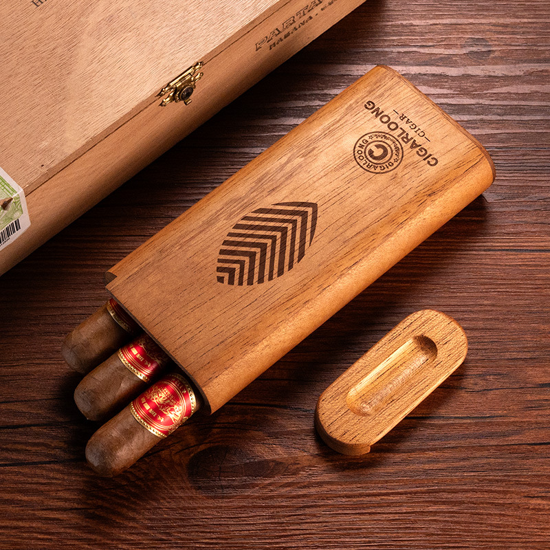 Cedar Wood Cigar Case Humidor  - Home Fragrance Maple Walnut review and price