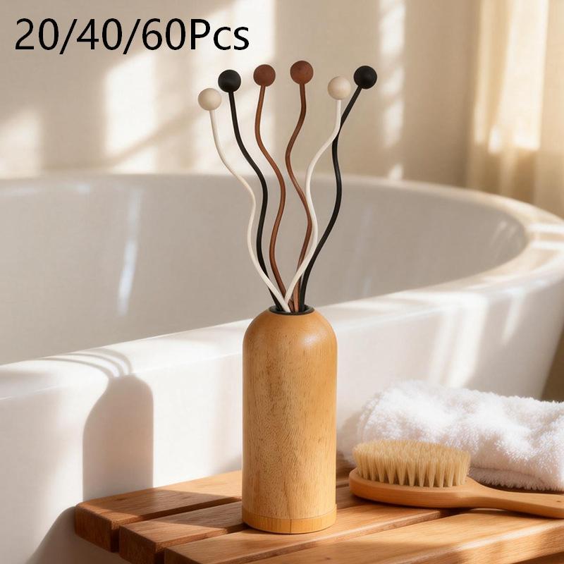 Wooden Bead Wave Shaped Rattan - Home Fragrance Diffuser Refills review and price