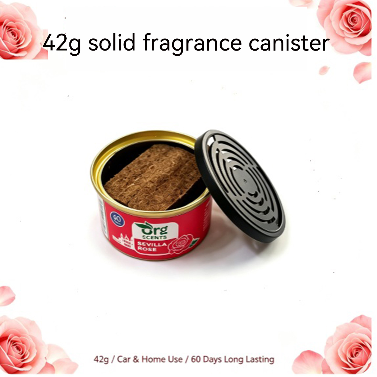 42g Car Air Freshener Solid Pe - Home Fragrance Gel review and price
