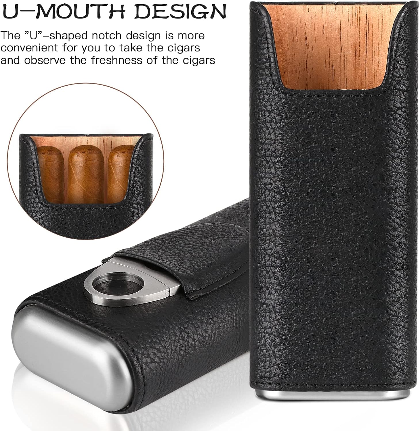 Leather Cigar Case - Cedar Woo - Home Fragrance Maple Walnut review and price