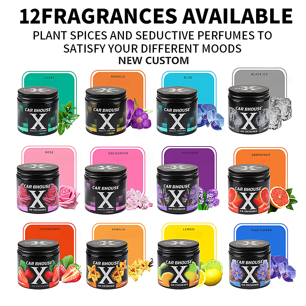 Car Perfume Solid Gel Air Fres - Home Fragrance Gel review and price