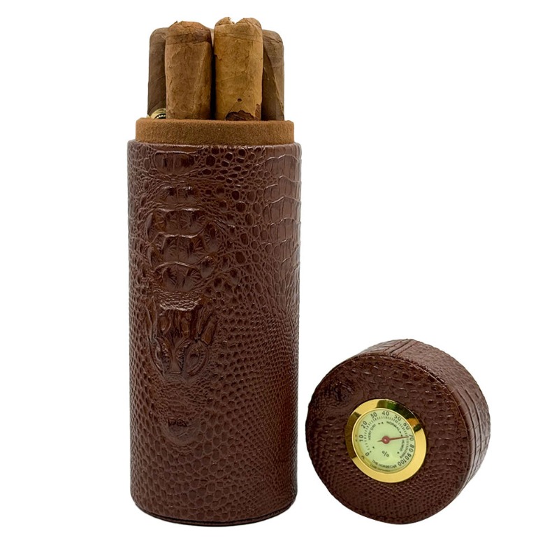 Leather Travel Humidor Cigar B - Home Fragrance Maple Walnut review and price