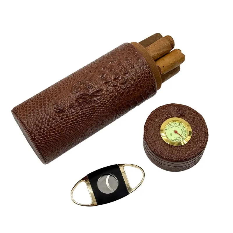 Leather Travel Humidor Cigar B - Home Fragrance Maple Walnut review and price