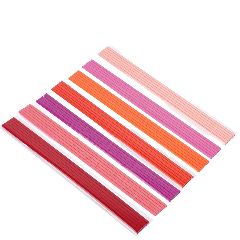 50pcs 22cmx3mm Colored Fiber R - Home Fragrance Diffuser Sticks review and price