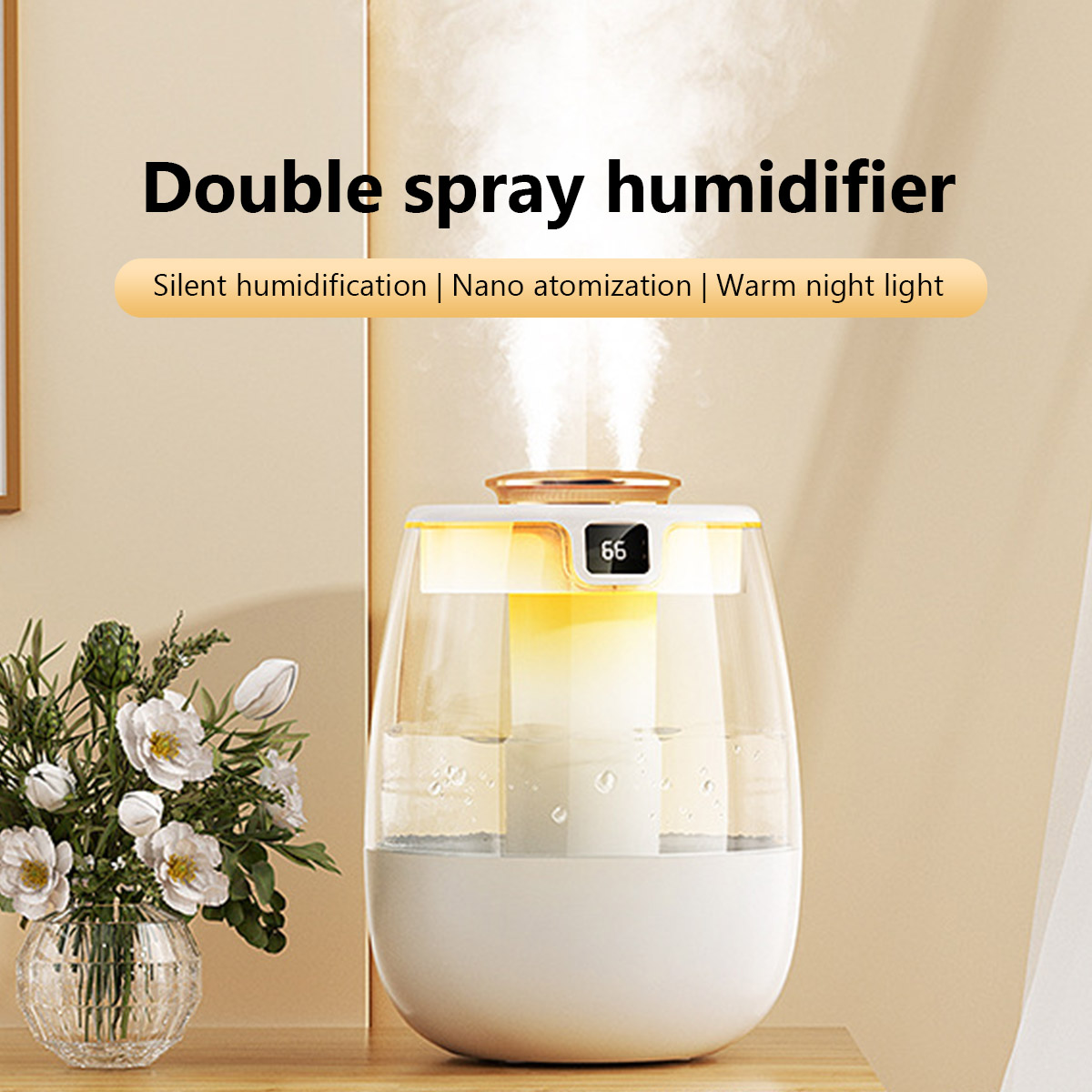 1.3L Air Humidifier Double Spr - Home Fragrance Room Spray review and price