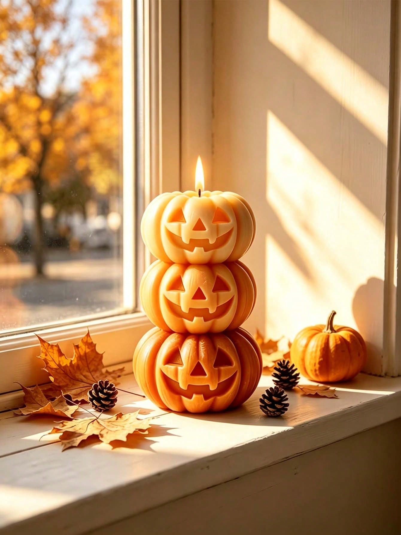 1pc Halloween 3-Layer Pumpkin  - Home Fragrance That Lasts Long review and price